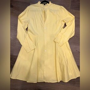 NWT Kiel James Patrick Pastel Yellow Dress